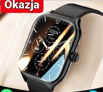 Smartwatch HIT 2024 GLUKOZA TELEFON EKG + GRATIS!
