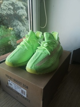 Yeezy Boost 350 | GLOW in The Dark | EU41 1/3   /   26 cm | Nowość!