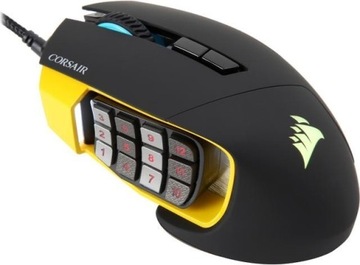 Mysz dla graczy Corsair Scimitar RGB.