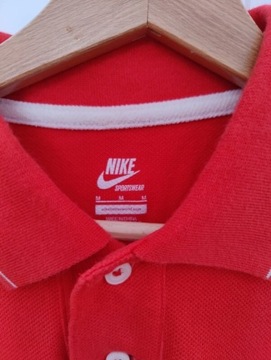 Polo Nike czerwone M męska koszulka polo 