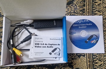 Zestaw do przegrywania  z VHS -USB Video Grabber