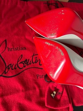 CHRISTIAN LOUBOUTIN 100mm hohe Lederpumps "Kate"