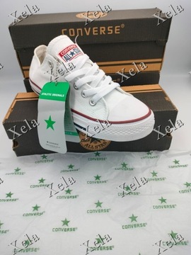 Promocja! Trampki Converse białe r.39