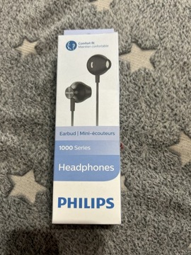 Słuchawki douszne Philips TAUE100BK/00