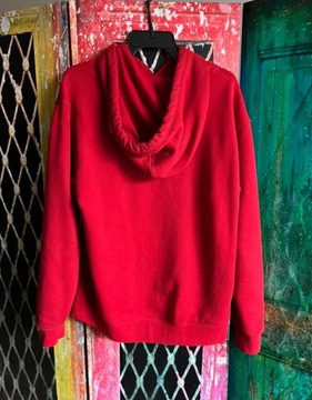 Czerwona bluza z kapturem hoodie Adidas Ivy Park