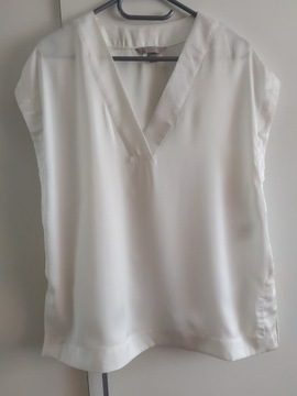 H&M bluzka luźna satynowa koszula 38 M L
