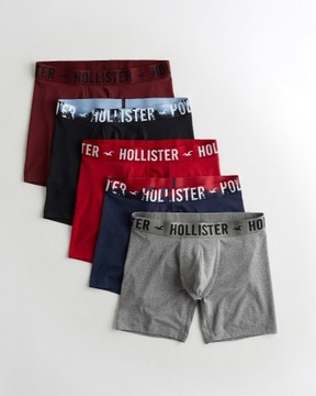 HOLLISTER by Abercrombie Bokserki Majtki 5 szt S