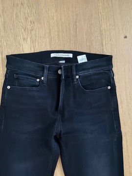 Spodnie jeansowe Calvin Klein slim, W29L32