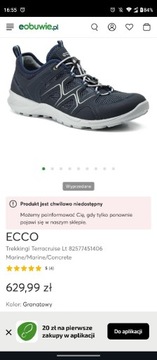 Buty Trekkingowe Ecco Terracruise Lt 46