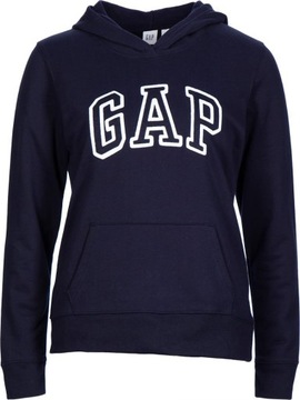 GAP granatowa bluza z kapturem logo oryginał XL