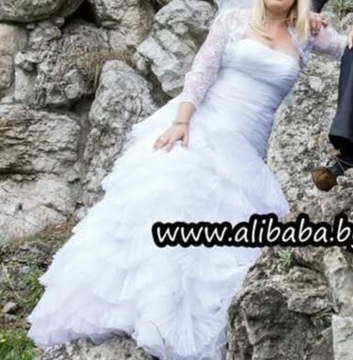 Piękna suknia ślubna firmy Agnes r 40-44 hiszpanka