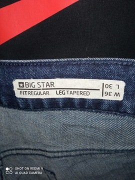 Spodnie Big Star Jeans Ronald 651