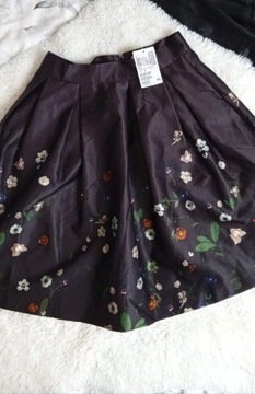 NOWA spódnica w kwiaty H&M
