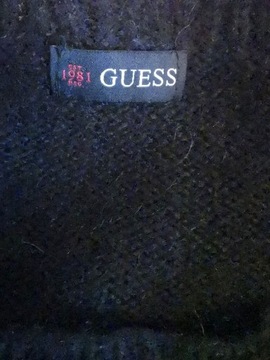 Guess sweter L czarny