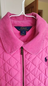 POLO RALPH LAUREN KURTKA RÓŻOWA LOGO