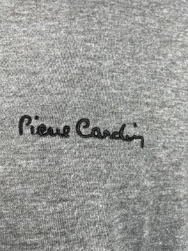 T-shirt w serek Pierre Cardin 4XL szary
