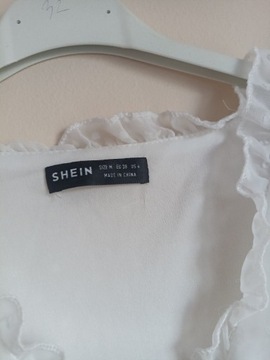 Biała bluzka koszula damska Shein r. M 38 