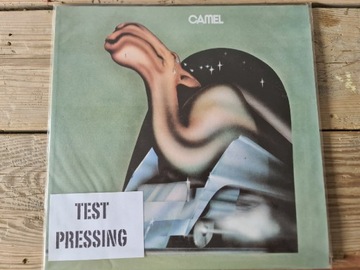 Camel SELF-TITLED debiut TEST PRESS red winyl LP