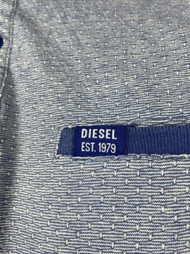 Koszulka Polo Diesel XL niebieska