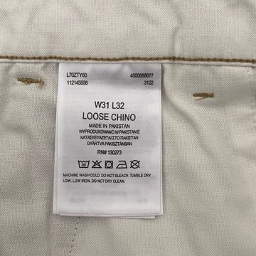 LEE Loose chino spodnie męskie 31/32