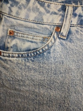 SPODNIE DAMSKIE JEANSY H&M ROZ. 38 NIEBIESKIE