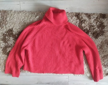 Sweter damski krótki H&M XL