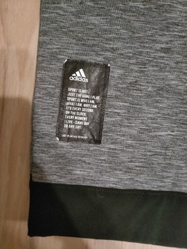 Adidas XL XXL dwustronna kurtka bomber męska