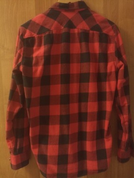 Koszula w kratę XS. Czerwono-czarna - CROPP