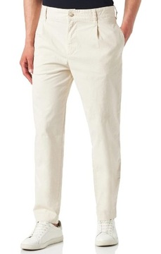 Spodnie męskie s.Oliver chino tapered jasne lato 36/34