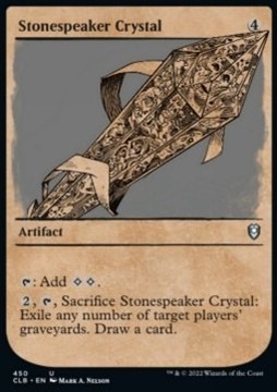 Stonespeaker Crystal XCLB- MTG