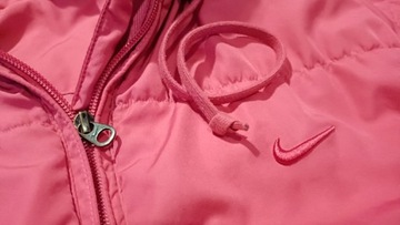 Kurtka pikowana różowa Nike oldschool rozm S 163cm