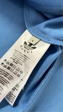 Bluza Gucci x Adi w kolorze błękitnym L/ XL