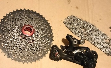 Napęd Shimano deore XT (bez korby)+gratisy!!