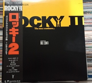 Rocky II Winyl Japan OBI.1979 r. Oryginał. NM