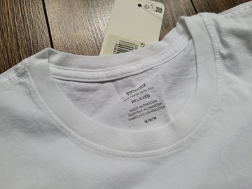 koszulka t-shirt Levi's M relaxed 100% bawełna