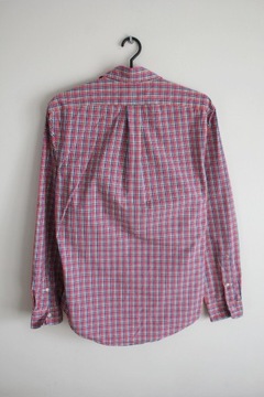 Koszula w kratę Ralph Lauren S różowa biała czarna