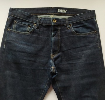 Uniqlo Jeans Slim Fit W34 L32 Spodnie Jeansowe