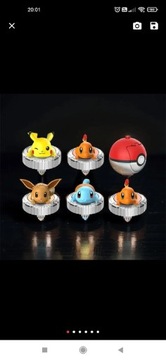 Pokemon pokeball wyrzutnia różne modele BOX