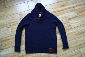 sweter welniany SUPERDRY Japan Knitwear Edition L