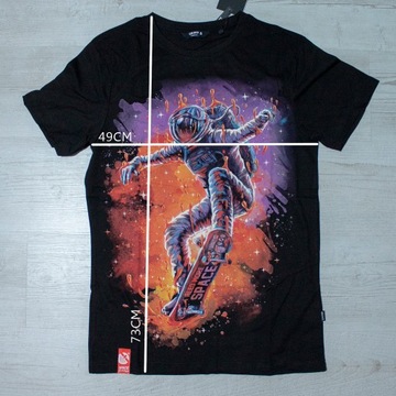 Koszulka Space kosmos r.S Cropp t-shirt skate