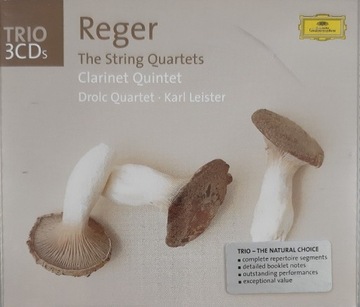 Max Reger - THE STRING QUARTETS 3 CD