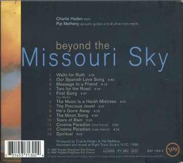 Charlie Haden & Pat Metheny - Beyond The Missouri Sky 