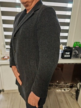Super wełniany płaszcz Tommy Hilfiger Tailored XL 