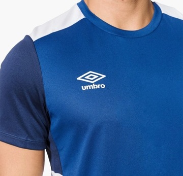 Koszulka t-shirt sportowa umbro training trening nowa niebieski M