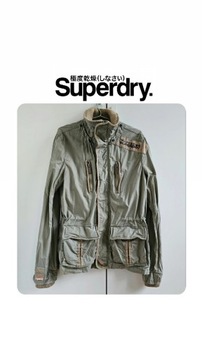 Superdry damska kurtka M khaki military lekka