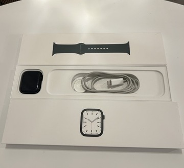 Apple Watch 7 45 mm LTE eSIM zielony GREEN sport