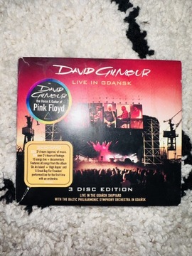 David Gilmour Live in Gdańsk 2 CD + DVD