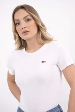 Koszulka damska  T-shirt Levis S biała