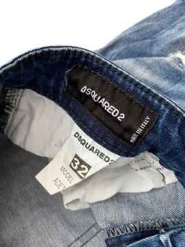 Dsquared2 paintsplattered slim fit jeans, rozmiar 