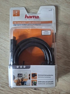 Kabel HAMA HDMI - HDMI 3m